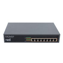 POE+기가스위치허브 8포트 150W CCTV전원 분배기 NAS PTZ IP카메라 랜케이블 VOIP폰 인터넷 통신공사설치