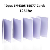 Rfid 복사기 작가 독자 복사기 125 khz 13.56 mhz usb 프로그래머 nfc 스마트 10 주파수 키 fob 카드 판독기 uid 디코더|컨트롤카드 리더|, 1개, 단일, 10pcs 125khz Cards