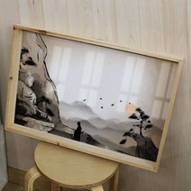 il293-우드프레임액자_산수화2, 이미지4