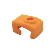 Prusa 미니 미니+ 히트 블록 오렌지 실리콘 양말 X levendig | dsgn - 3D 프린터 핫 엔드 노즐 단열 및 보호 | 맞춤형 나사 구멍 | 손상 방지
