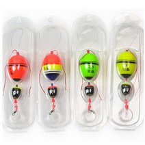 찌낚시 원터치 구멍찌 수중찌 채비 세트, 1.5, 노랑