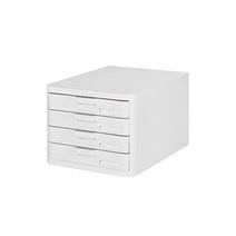 [리템LnC]컴팩트 파일 캐비넷 4단 WH 271494, 단품