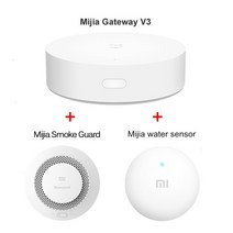 스마트 홈 키트 도어센서Xiaomi-스마트 홈 키트 Mijia Gateway 3 아카라 허브 도어 인체 온도 습도 센서, 24 Set 7