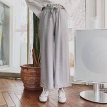 앞라벨 통바지 DM-210971