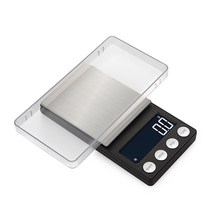 정밀 계량기 휴대용저울 0.001g 보석 초고정밀 주방, 배터리200g/0.01g+트레이+교정무게