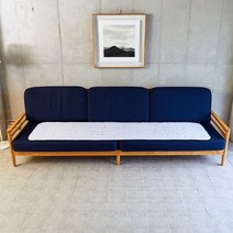 모던하우스 킵쿨 시원한 카이 리플 4인 소파방석 그레이 스트라이프