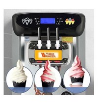 아이스크림 제조기 고기집 디저트 분식집 우유 자동, 수직업그레이드퍼프모델-20-25개연속세척