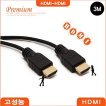 NS 고성능 HDMI 케이블 길이(1M~15M) 1.4Ver 4K, 3m, 1개