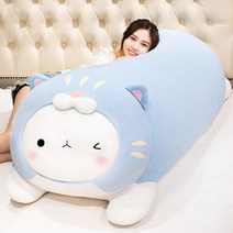 쿨펭귄 쿠션 찰떡 베개 구르미 아이스모찌 바디 필로우 성시경 냉감 인형 북극곰 펭귄 꿀잠베이비, 선택7_60cm