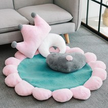 BAZA 아이방 인테리어 꽃모양 카페트 지름 50CM-110CM
