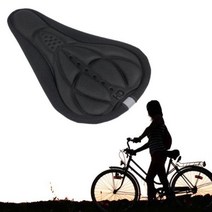 자전거 쿠션 커버 안장 3D 입체 M11163 젤쿠션 메모리폼 용품 인장, 오렌지