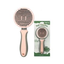 애완용품 개 강아지 목줄 신발 옷 애완장난감 cat brush pet comb hair removes dog hair comb for cat dog 손질 헤어 클리너 청소 뷰티, 핑크스타일2