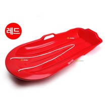 플라스틱 눈썰매 유아동 어린이용 눈썰매장 겨울 스노우씽 스케이트 1인용 (레드)레인보우마켓