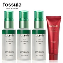 포슐라 365 뮤신 앰플 미스트 65ml 3개+프리미엄 클렌징폼 50ml, 단품없음