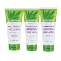 허벌라이프 알로에 핸드 & 바디 크림 200ml, 3개