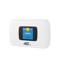 휴대용 와이파이 공유기 4G 에그 포켓와이파이 도시락, 컬러 스크린 듀얼 네트워크 -통신 유니콤 카드 지원