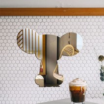 릴리앤제이 아기거울 유아 아기 안전거울 아크릴거울, 2.수줍생쥐