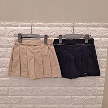[레노마키즈] 23년 봄 신상품. 첫 세일!! ** 빠른 배송 ** 신학기 초등 여아들이 편안하게 멋스럽게 코디하기 쉬운!! 랩 플리츠 큐롯 팬츠 R2311P251