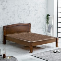 헤일 황토볼/흙/돌 퀸(Q)침대 (전국배송 제주도배송), 황토볼