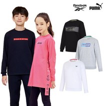 리복(REEBOK) [리복/푸마키즈] 아동 초등학생 맨투맨 티셔츠 16종 택1