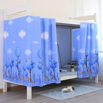 벙커 침대 벙커텐트 실내 침대커튼패션 캐노피 침대 커튼 홈 및 학교 이층 방진 개인 정보 보호 모기장 침, 06 6