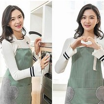 레스토랑 앞치마 바리스타 카페 앞치마, 레드