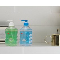 3M 손소독제 핸드 새니타이저 탁상용 휴대용 500ml 62% 70% 9262 4325 9270, 배이직겔 그린 500ml 62%(1개)