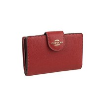 코치 지갑 여성 반지갑 아울렛 지갑 가죽 MEDIUM CORNER ZIP WALLET 제품