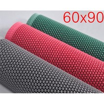 PVC 실외용 출입구 외부발판 바닥고무매트 매장 업소, 그레이 60x90