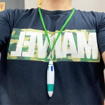 행사진행 목걸이볼펜 멀티펜 색랜덤