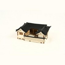 북촌 한옥 마을 A 주택 나무조립 키트 상상력 디오라마 장식 사고력 만들기세트 취미, 상세페이지참조