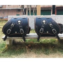 바이크힙색 바이크의류 오토바이가방 방수오토바이리어백 보블비, 검정색 단면