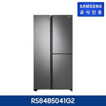 삼성전자 푸드쇼케이스 냉장고 3도어 메탈실버 846L RS84B5041G2, 없음