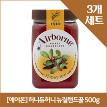 에어본 허니듀허니 뉴질랜드 목청꿀 500g x3, 3개