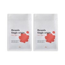 [더네이버스커피] 르완다 스페셜티 싱글오리진, 2개, 200g, 홀빈(분쇄안함)