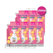 아이깨끗해 핸드워시 레몬향 리필, 1400ml, 15개