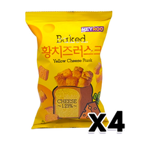 헤이루 황치즈러스크 봉지스낵 100g x 4개
