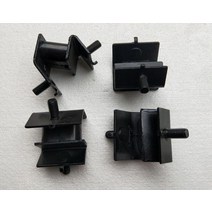 7KW 공기 냉각 디젤 발전기 부품 3-킬로와트 충격 흡수 패드 중간 고무, 한개옵션0