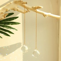 프리즘 삼각형 면 고급피라미드 크리스탈 볼 선캐처 걸이식 유리 태양 캐처 레인보, 1.suncatcher MS494