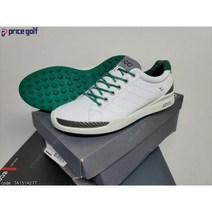 에코 골프화 바이옴 285전후 야크가죽 화이트 스파이크리스