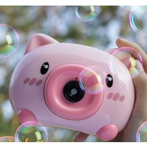 버블 돼지 비누방울 장난감 카메라 결혼식, 꼬마돼지 세트 1