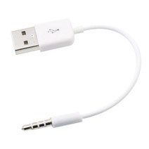 케이블세상 3.5mm 짧은 충전기 usb 데이터 동기화 케이블 잭 어댑터 apple 용