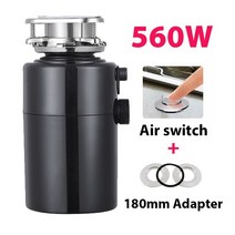 가정용음식물처리기 싱크대음식물분쇄기 가정용음식물분쇄기 음식물 쓰레기 처리기 560W 모터 기술 에어, 04 Air switch Adapter_03 UK