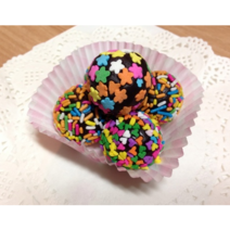 1+1 유럽 스페인 천연색소 홈베이킹 별모양 하트 스프링클세트 총100g 빼빼로 쿠키 과자 데코, 100g, 2개