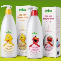 세서미스트리트 키즈케어 2in1 내추럴샴푸, 1set, 바스+로션