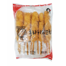 DF (청우)후라이드꼬치 150gx10개, 1개, 조리후섭취, 150g