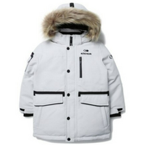 아이더 아이더(EIDER) 키즈 아동 남아 여아 공용 스투키 다운자켓 사파리기장 후드탈부착 구스다운8:2 등산 스포츠 등/하교 다용도 JMW21551 STOOKY LONG (스투키 롱) UNI C2