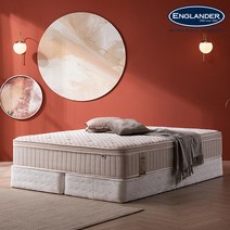 잉글랜더 BG컬렉션 양모 케미컬폼 55T 유로탑 9존 독립스프링 매트리스(킹), 베이지