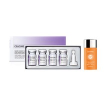 셀트리온 셀큐어 화이트 에너지 멜라앰플 2X + 세디르 선크림 50g 증정, 단품