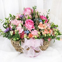 99플라워 2시간 당일 꽃배달서비스 꽃바구니 꽃다발 생화 장미 생일 꽃 선물, 05.[ST-A1799]핑크빛사랑